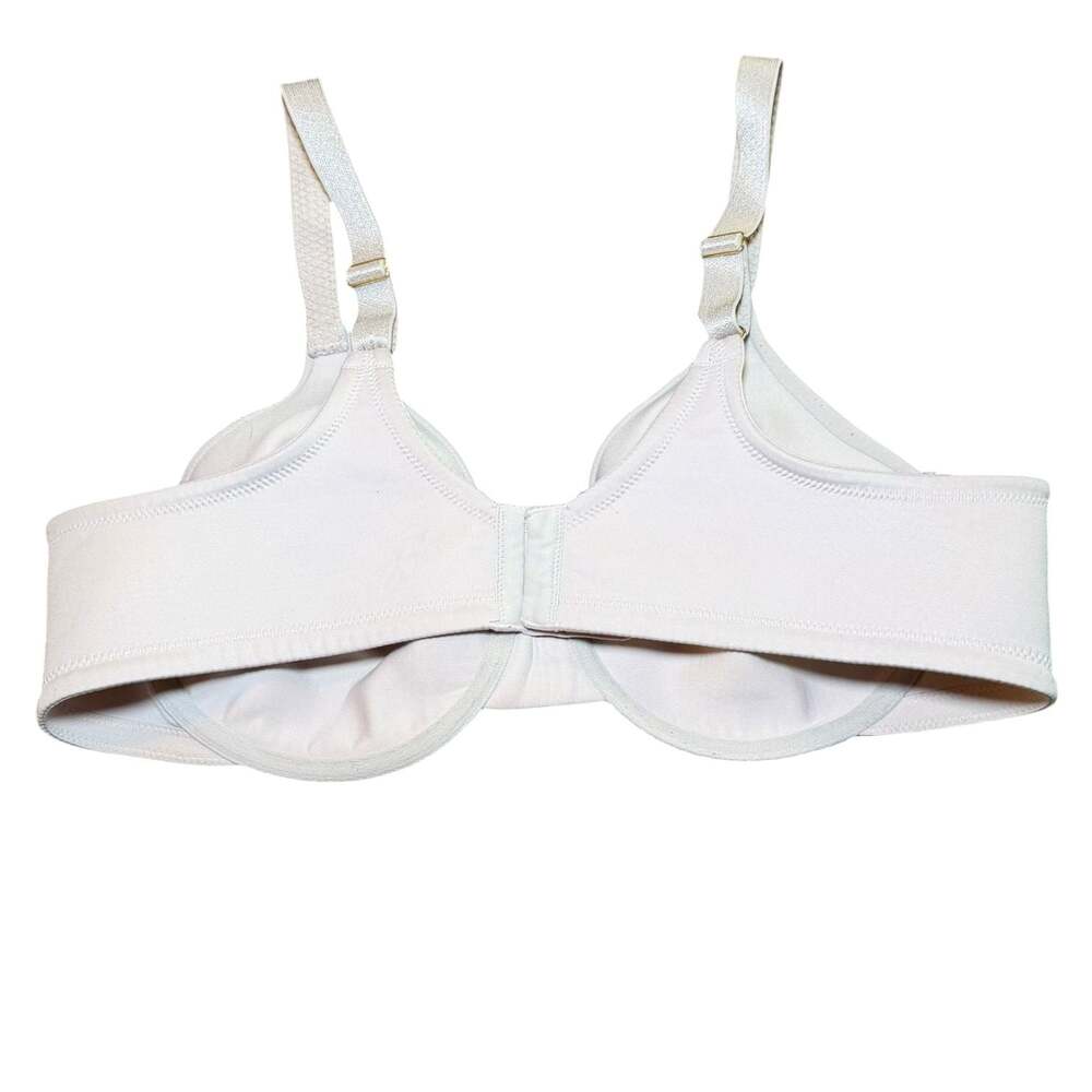 Vanity Fair 76080 Bra 40C Ivory Full Coverage Underwire Minimizer